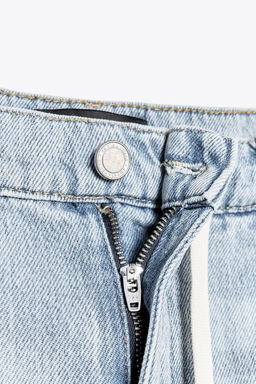 ZW COLLECTION RELAXED FIT MID-RISE JEANS - Zara фото 8