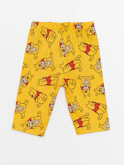 Beli Lastikli Winnie the Pooh Bask?l? Erkek Bebek Pijama Alt - Waikiki фото 2