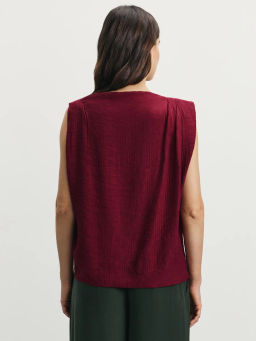 Блуза ассиметричного кроя с содержанием вискозы / Zarina  фото 5