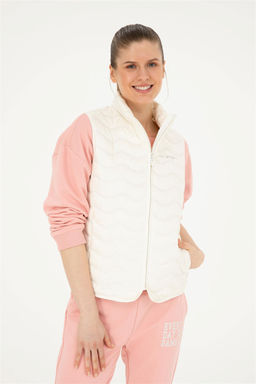 Женский жилет цвета экрю Неожиданная скидка в корзине - U.s. polo assn фото 10