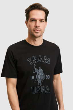 Erkek Siyah Pijama Tak_m_ - U.s. polo assn фото 4