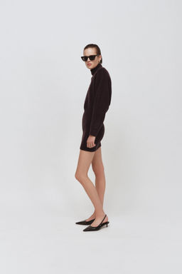SOFT KNIT SHORT DRESS - Zara фото 9