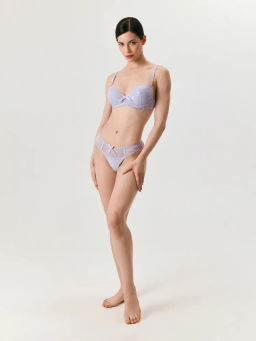 Infinity / Трусы стринг жен Versailles сиреневый - Infinity Lingerie фото 3