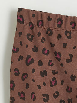 Leeopar Desenli K?z ?ocuk Tayt