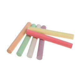 Мел школьный цветной, набор 6 цветов, круглый, беспыльный в картонной коробке - Calligrata фото 3