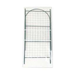 Шпалера, 190×50×1.6 см, металл, зелёная, «Сетка разборная»