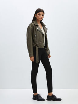 Beli Lastikli Kad?n Tayt Pantolon