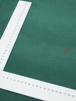 Бархат цв.Зеленый мох, СОРТ2, ш.1.48м, хлопок-90%, лайкра-5%, п/э-5%, 280гр/м.кв - Купава фото 3