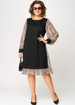 Платье EVA GRANT 7299-Р принт питон