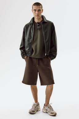 Pantal?n corto efecto neopreno Relaxed Fit - H&m фото 10