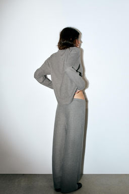 SOFT STRAIGHT-LEG TROUSERS - Zara фото 37