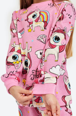 Хлопковая пижама для девочки Happyfox