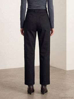 Beli Kemerli Dar Fit Kad?n Kargo Pantolon