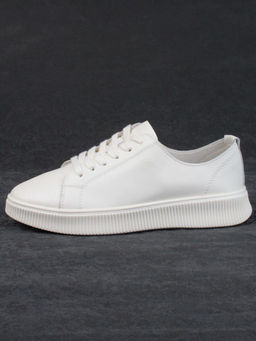 05-PDXL33-4 BEIGE Кроссовки женские (натуральная кожа) - Фабричный китай фото 6