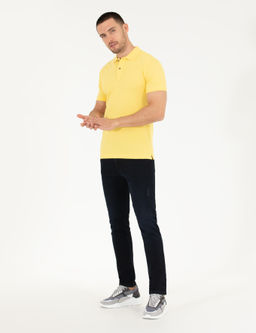 A__k Sar_ Slim Fit Polo Yaka Basic Ti__rt