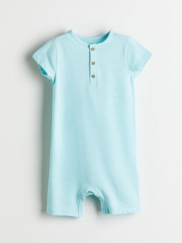 Bisiklet Yaka Basic Erkek Bebek Tulum