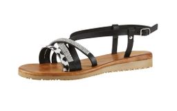 Босоножки, черные