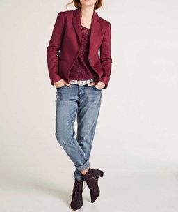 Топ и блузка, бордовая - Ashley brooke фото 6