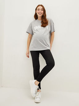 Kar?n Panelli Mercury Skinny Fit Cep Detayl? Hamile Rodeo Jean Pantolon