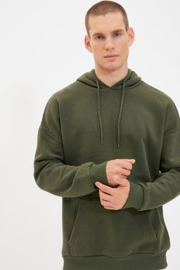 TRENDYOL MAN Siyah Regular/Normal Kesim Bask?l? Kapusonlu Sanatsal Bask?l? Sweatshirt TMNAW20SW0489 - Trendyolmilla фото 24