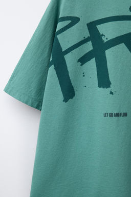 GRAFFITI PRINT T-SHIRT - Zara фото 4