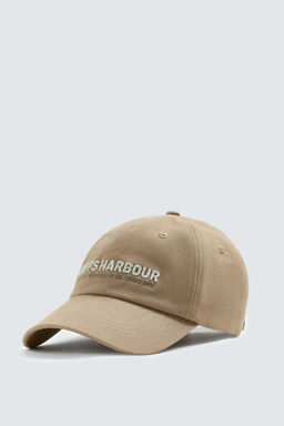 CAP WITH EMBROIDERED TEXT