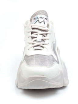 05-FDG101-2P WHITE Кроссовки женские (натуральная кожа) - Фабричный китай фото 11