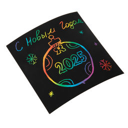 Hobbius SGHL Набор для творчества Гравюры-записки 10 x 10 см без рисунка  фото 4