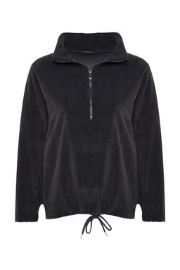 Antrasit Fermuar Detayl? Polar Orme Sweatshirt TWOAW21SW0758