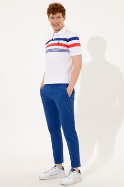 U. S. Polo Assn / Мужские синие брюки из плотной ткани