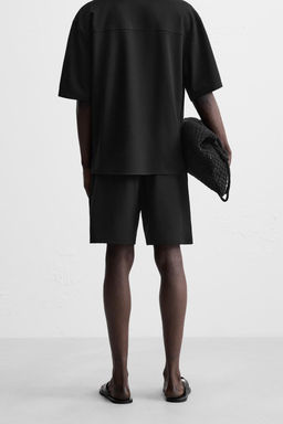 COMFORT REGULAR FIT BERMUDA SHORTS - Zara фото 11