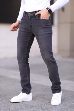 TRENDYOL MAN Siyah Regular Esnek Kumas Jeans Kot Pantolon TMNSS25JE00001 - Trendyolmilla фото 25