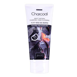 Jigott Пенка для умывания с углём / Natural Charcoal Foam Cleansing, 180 мл
