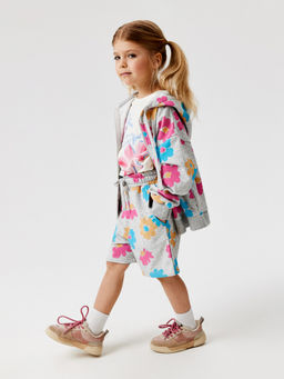 ACOOLA / Куртка (толстовка) детская для девочек Hagenia_jk разноцветный  фото 8