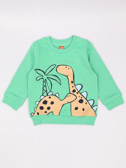 CSBB 64047-37-436 Джемпер для мальчика,зеленый