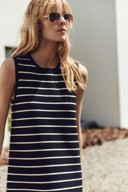STRIPED KNIT MINI DRESS - Zara фото 2