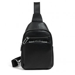 Мужская сумка, кожа, MIRONPAN 86040 Черный