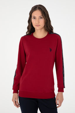 Женский бордово-красный пижамный комплект Неожиданная скидка в корзине - U.s. polo assn фото 3