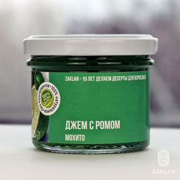 Джем Мохито с ромом груша и лимон и мята