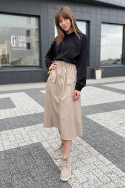 Юбка Rumoda 2143 бежевый  фото 5