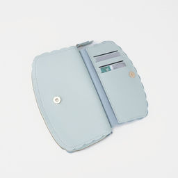 Кошелёк на молнии, цвет голубой - Simaland фото 7