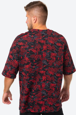 Футболка унисекс оверсайз с принтом дракон Happy Fox  фото 5