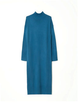 ЕМКА / Платье-кокон с шерстью - Emka фото 6