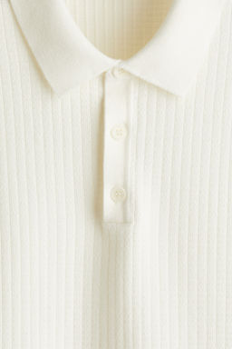 Polo en punto texturizado Regular Fit - H&m фото 7