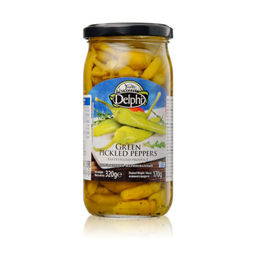 Перец зеленый маринованный 320г стекло