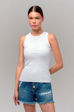 Арт.3204/1 Майка женская 42-52 (6 шт) Цвет:белый - Калинка фото 2