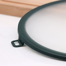 Вакуумная крышка для посуды Доляна, d=22,5 см, цвет зелёный  фото 11