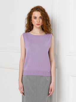 Блузка вязаная