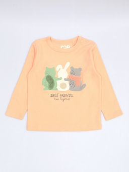 CRB wear / CWBG 90281-47-430 Комплект для девочки (джемпер, брюки),персик  фото 2