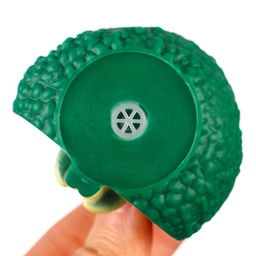 Резиновые игрушки для ванны Крошка Я «Авокадики», 6.5 см, с пищалкой, 2 шт.